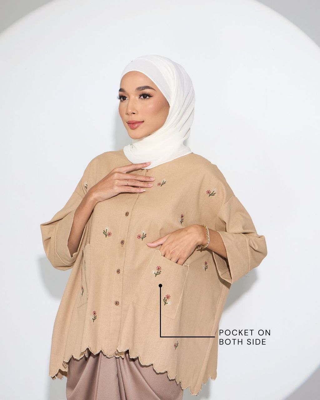 haura-wear-leia-blouse-lengan panjang-kemeja labuh-baju labuh-tunic-kaftan-midi-dress-blouse-shirt-long-sleeve-baju-muslimah-baju-perempuan-shirt-blouse-baju (15)