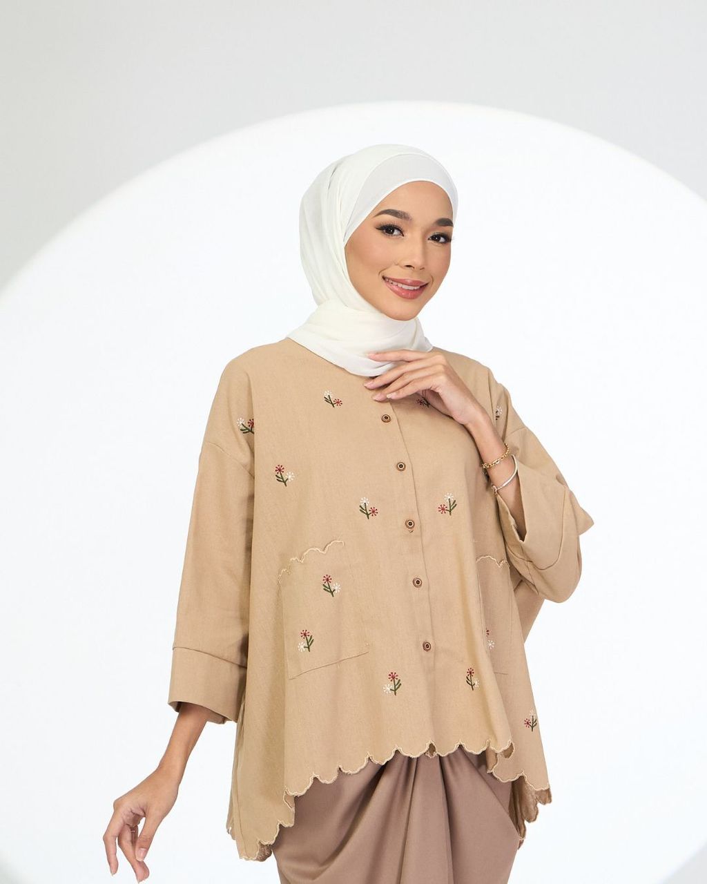 haura-wear-leia-blouse-lengan panjang-kemeja labuh-baju labuh-tunic-kaftan-midi-dress-blouse-shirt-long-sleeve-baju-muslimah-baju-perempuan-shirt-blouse-baju (14)