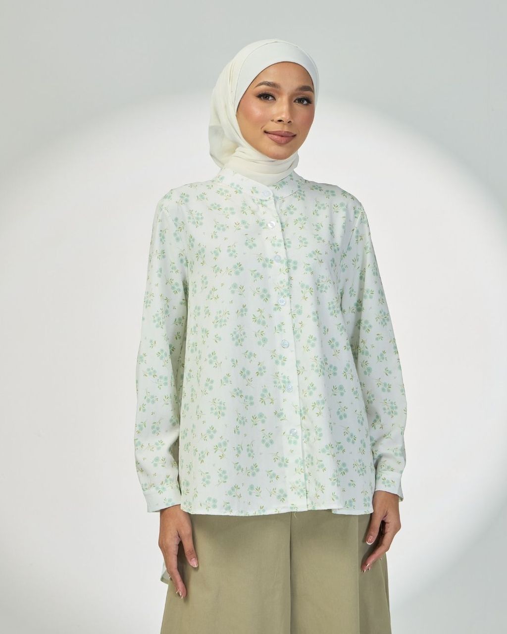 haura-wear-aelin-blouse-lengan panjang-kemeja labuh-baju labuh-tunic-kaftan-midi-dress-blouse-shirt-long-sleeve-baju-muslimah-baju-perempuan-shirt-blouse-baju (3)