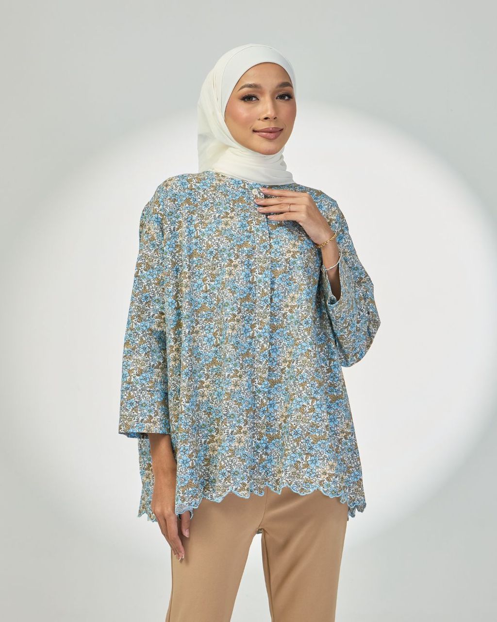 haura-wear-lizzy-blouse-lengan panjang-kemeja labuh-baju labuh-tunic-kaftan-midi-dress-blouse-shirt-long-sleeve-baju-muslimah-baju-perempuan-shirt-blouse-baju (11)