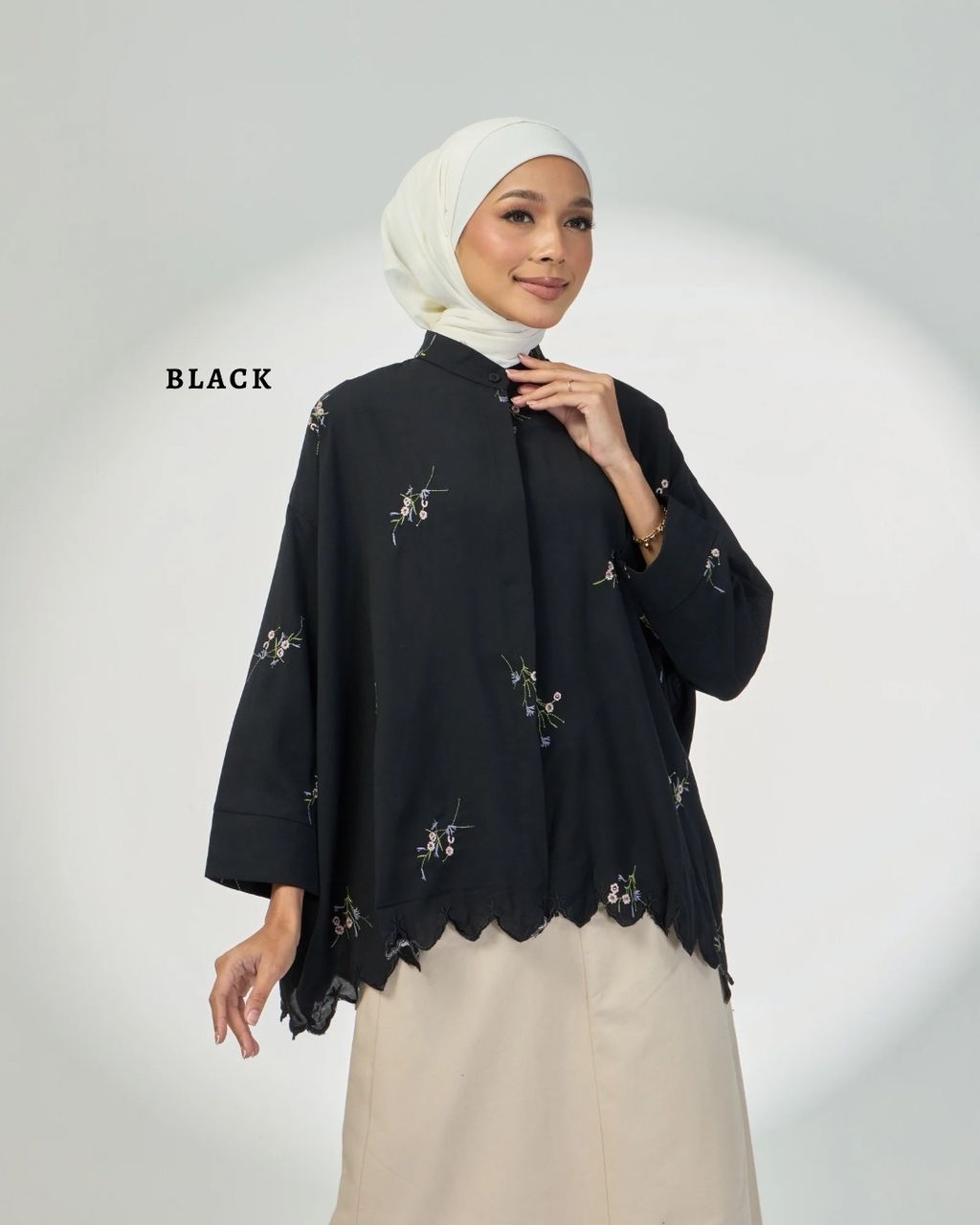 haura-wear-willy-blouse-lengan panjang-kemeja labuh-baju labuh-tunic-kaftan-midi-dress-blouse-shirt-long-sleeve-baju-muslimah-baju-perempuan-shirt-blouse-baju (2)
