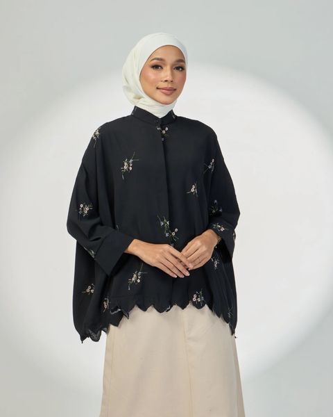 haura-wear-willy-blouse-lengan panjang-kemeja labuh-baju labuh-tunic-kaftan-midi-dress-blouse-shirt-long-sleeve-baju-muslimah-baju-perempuan-shirt-blouse-baju (3)