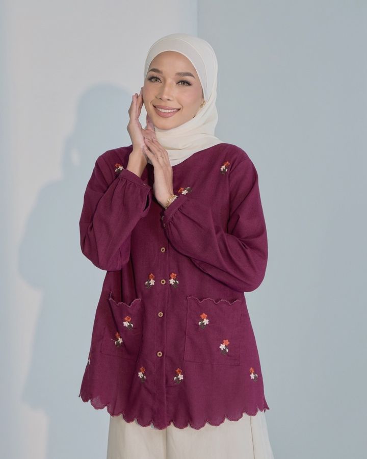 haura-wear-letty-blouse-lengan panjang-kemeja labuh-baju labuh-tunic-kaftan-midi-dress-blouse-shirt-long-sleeve-baju-muslimah-baju-perempuan-shirt-blouse-baju (13)