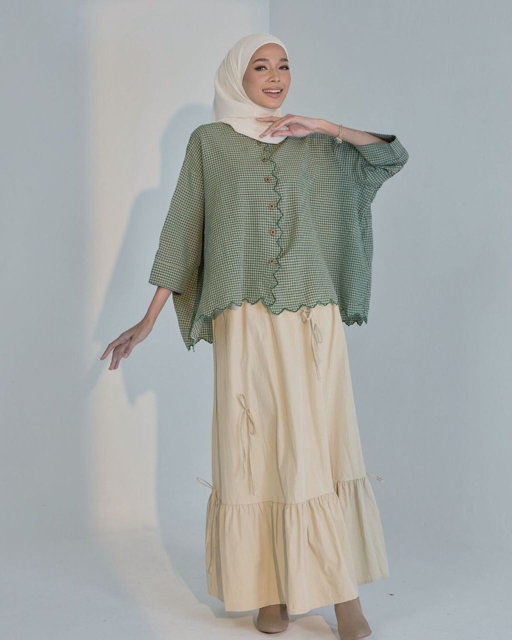 haura-wear-ailee-blouse-lengan panjang-kemeja labuh-baju labuh-tunic-kaftan-midi-dress-blouse-shirt-long-sleeve-baju-muslimah-baju-perempuan-shirt-blouse-baju (7)
