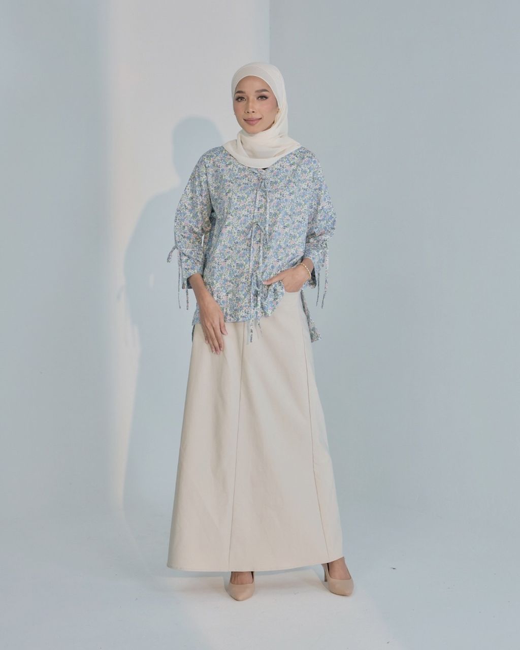 haura-wear-sophie-blouse-lengan panjang-kemeja labuh-baju labuh-tunic-kaftan-midi-dress-blouse-shirt-long-sleeve-baju-muslimah-baju-perempuan-shirt-blouse-baju (5)
