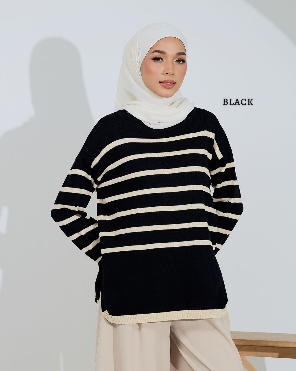 haura-wear-elsie-blouse-lengan panjang-kemeja labuh-baju labuh-tunic-kaftan-midi-dress-blouse-shirt-long-sleeve-baju-muslimah-baju-perempuan-shirt-blouse-baju (6)