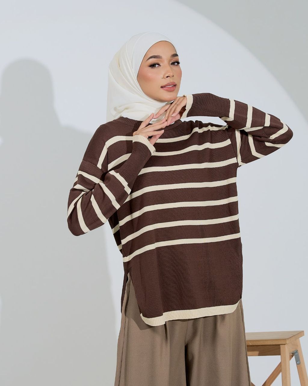 haura-wear-elsie-blouse-lengan panjang-kemeja labuh-baju labuh-tunic-kaftan-midi-dress-blouse-shirt-long-sleeve-baju-muslimah-baju-perempuan-shirt-blouse-baju (14)