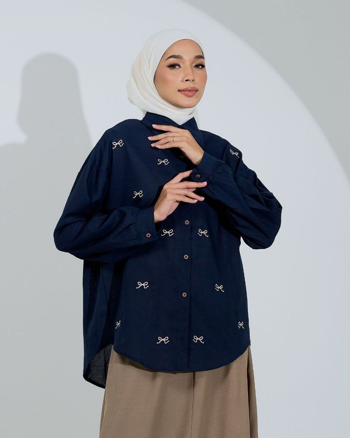 haura-wear-dyna-blouse-lengan panjang-kemeja labuh-baju labuh-tunic-kaftan-midi-dress-blouse-shirt-long-sleeve-baju-muslimah-baju-perempuan-shirt-blouse-baju (6)