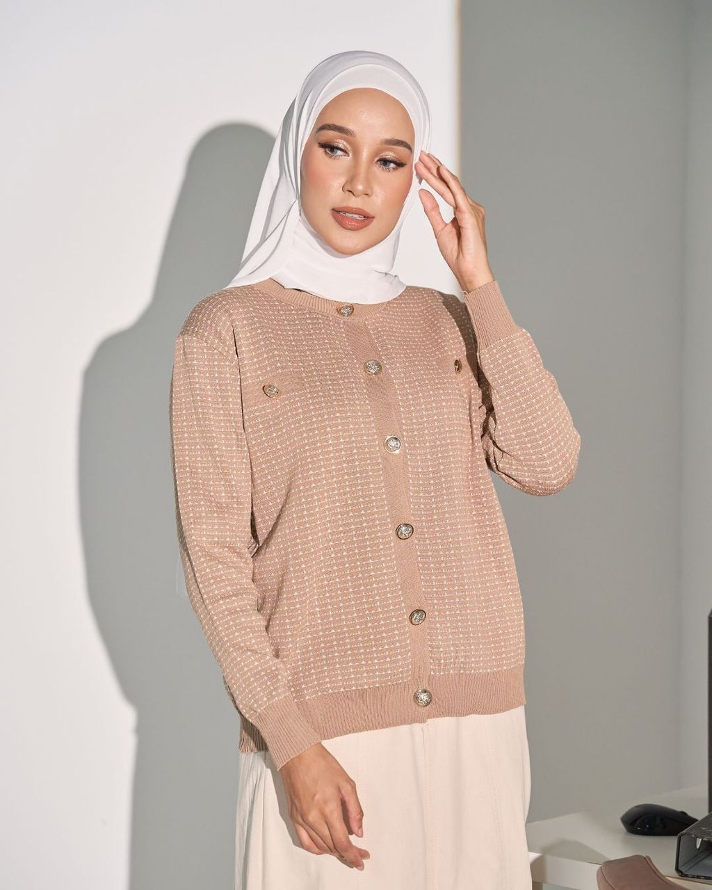 haura-wear-xena-blouse-lengan panjang-kemeja labuh-baju labuh-tunic-kaftan-midi-dress-blouse-shirt-long-sleeve-baju-muslimah-baju-perempuan-shirt-blouse-baju (7)