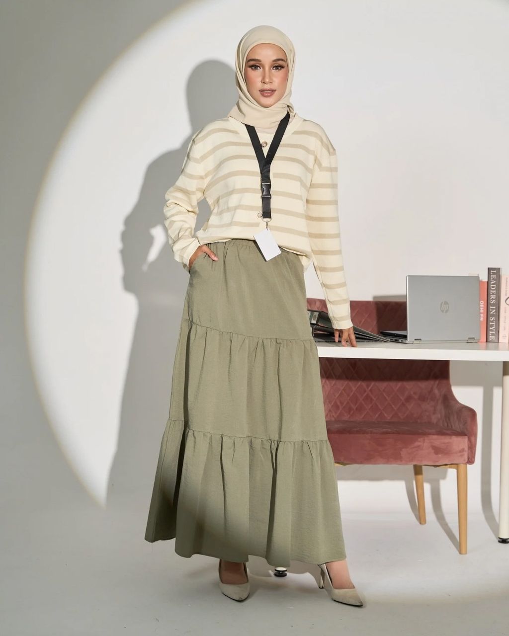 haura-wear-clarke-blouse-lengan panjang-kemeja labuh-baju labuh-tunic-kaftan-midi-dress-blouse-shirt-long-sleeve-baju-muslimah-baju-perempuan-shirt-blouse-baju (10)
