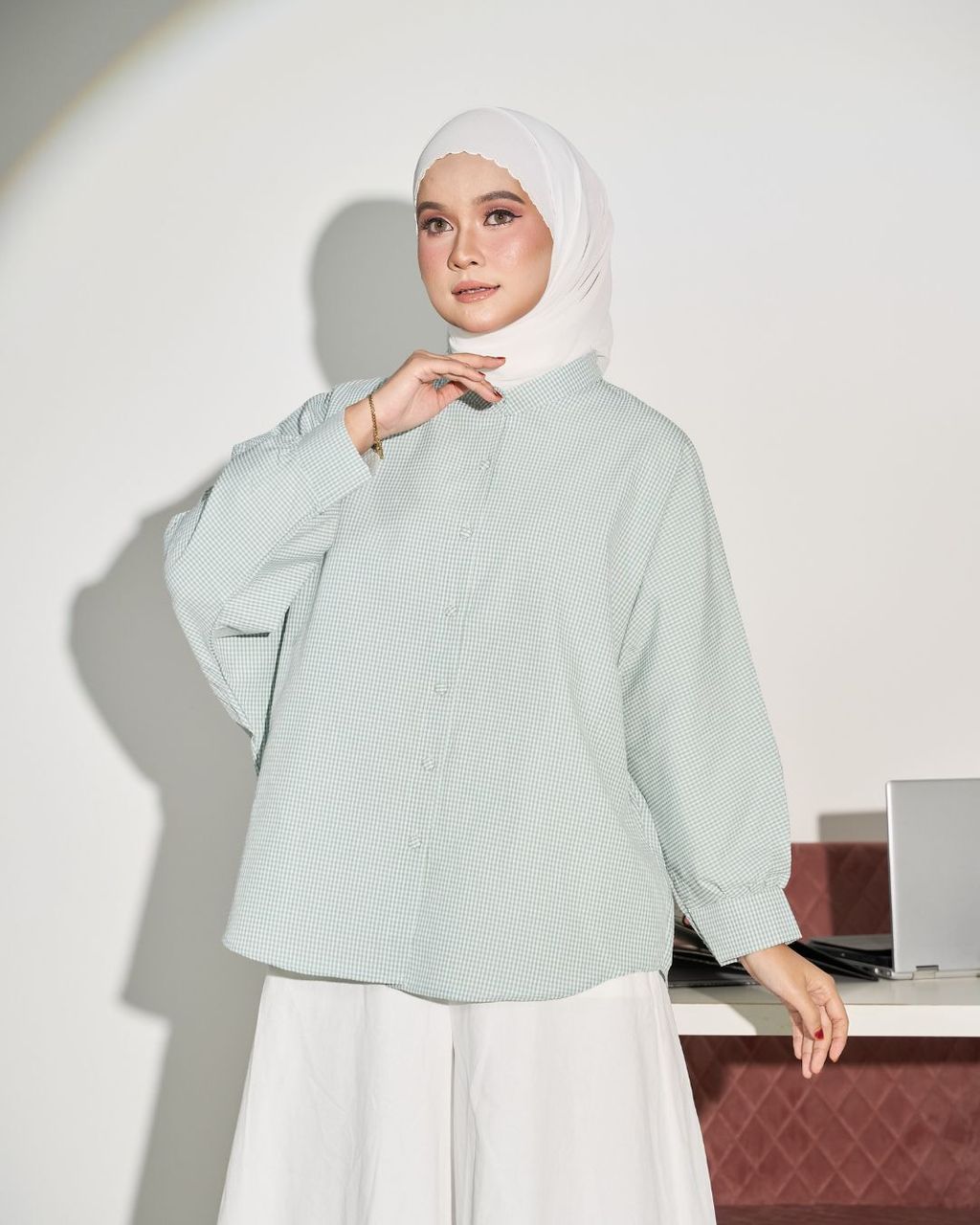 haura-wear-janet-blouse-lengan panjang-kemeja labuh-baju labuh-tunic-kaftan-midi-dress-blouse-shirt-long-sleeve-baju-muslimah-baju-perempuan-shirt-blouse-baju (10)