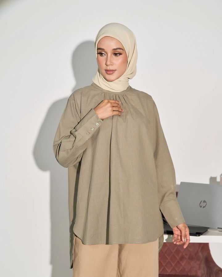 haura-wear-ainis-blouse-lengan panjang-kemeja labuh-baju labuh-tunic-kaftan-midi-dress-blouse-shirt-long-sleeve-baju-muslimah-baju-perempuan-shirt-blouse-baju (13)