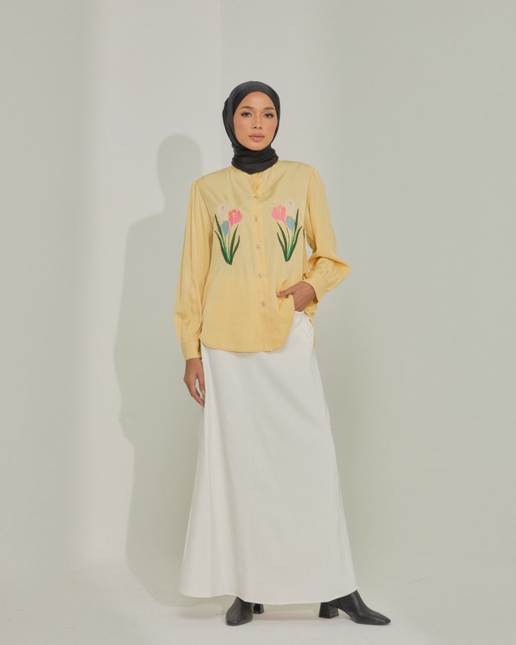 haura-wear-poppy-blouse-lengan panjang-kemeja labuh-baju labuh-tunic-kaftan-midi-dress-blouse-shirt-long-sleeve-baju-muslimah-baju-perempuan-shirt-blouse-baju (7)
