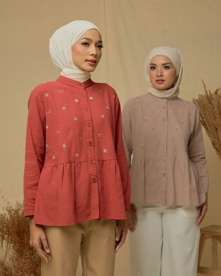 haura-wear-janna-blouse-lengan panjang-kemeja labuh-baju labuh-tunic-kaftan-midi-dress-blouse-shirt-long-sleeve-baju-muslimah-baju-perempuan-shirt-blouse-baju (2)