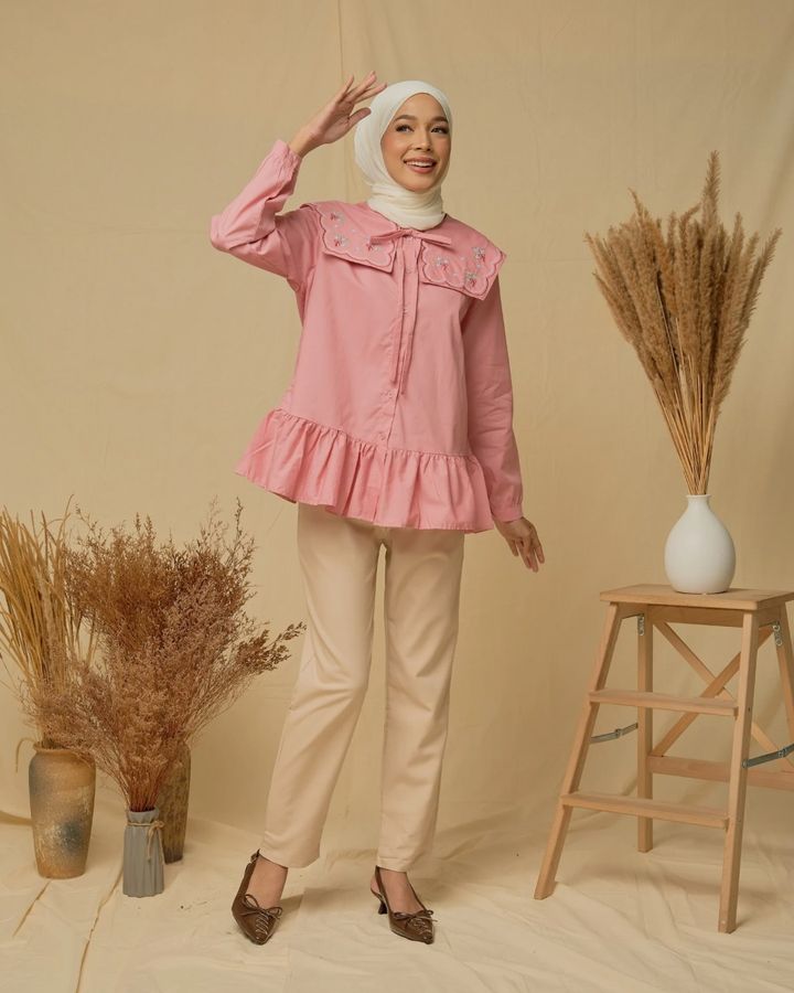 haura-wear-jezy-blouse-lengan panjang-kemeja labuh-baju labuh-tunic-kaftan-midi-dress-blouse-shirt-long-sleeve-baju-muslimah-baju-perempuan-shirt-blouse-baju (14)