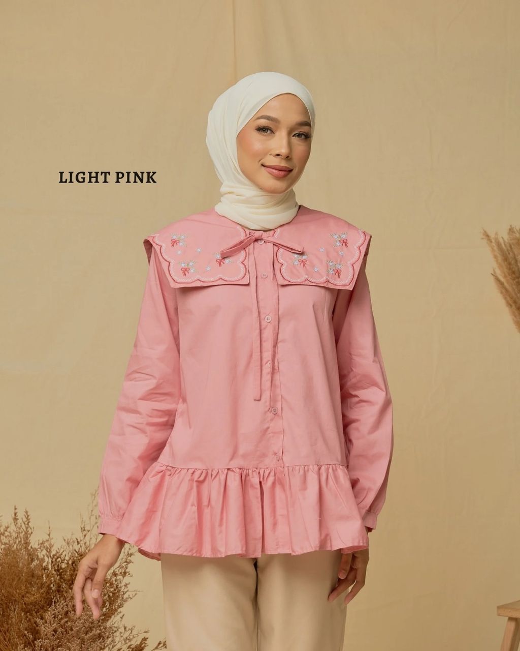 haura-wear-jezy-blouse-lengan panjang-kemeja labuh-baju labuh-tunic-kaftan-midi-dress-blouse-shirt-long-sleeve-baju-muslimah-baju-perempuan-shirt-blouse-baju (12)
