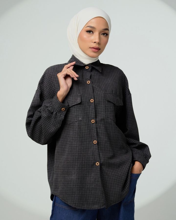 haura-wear-sabine-blouse-lengan panjang-kemeja labuh-baju labuh-tunic-kaftan-midi-dress-blouse-shirt-long-sleeve-baju-muslimah-baju-perempuan-shirt-blouse-baju (2)