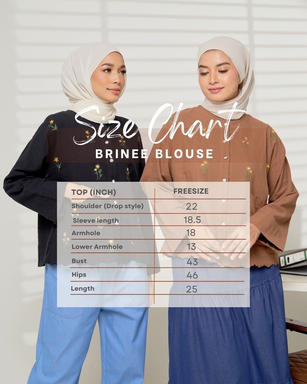 haura-wear-brinee-blouse-lengan panjang-kemeja labuh-baju labuh-tunic-kaftan-midi-dress-blouse-shirt-long-sleeve-baju-muslimah-baju-perempuan-shirt-blouse-baju (1)