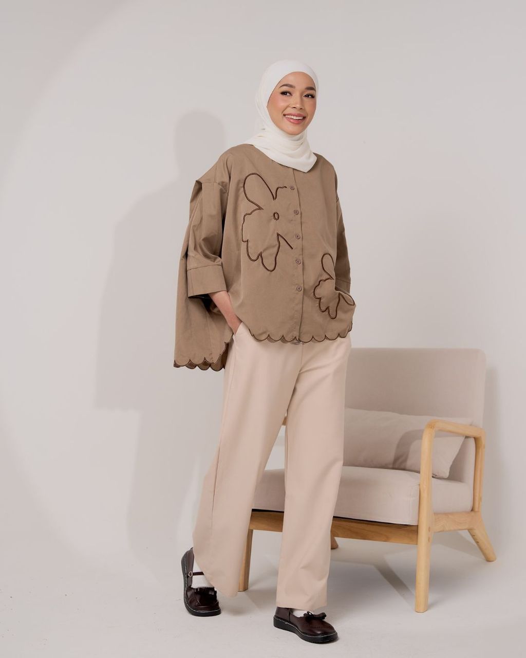 haura-wear-aimee-blouse-lengan panjang-kemeja labuh-baju labuh-tunic-kaftan-midi-dress-blouse-shirt-long-sleeve-baju-muslimah-baju-perempuan-shirt-blouse-baju (20)