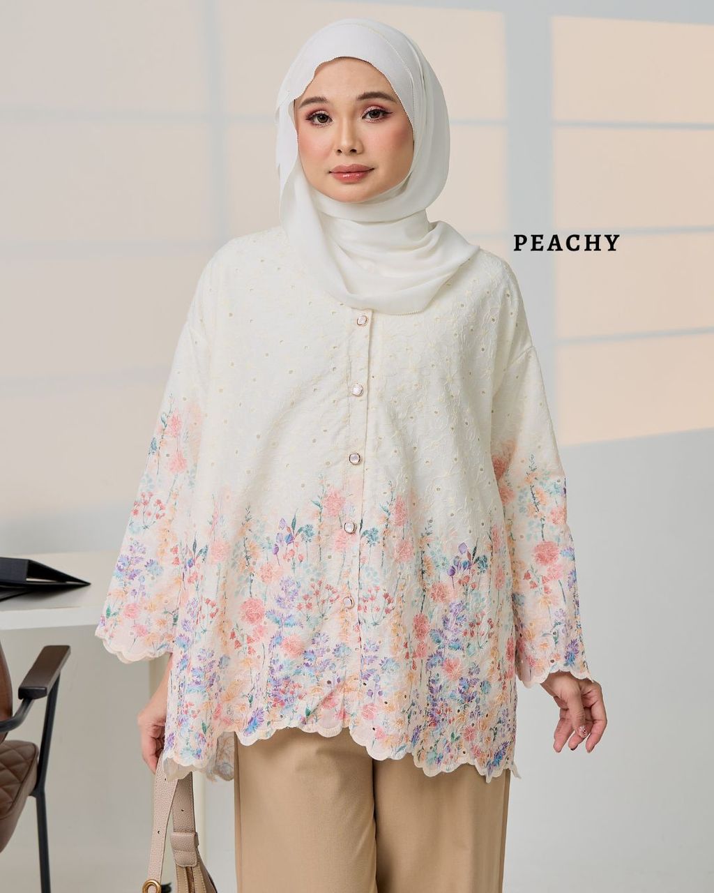 haura-wear-laira-blouse-lengan panjang-kemeja labuh-baju labuh-tunic-kaftan-midi-dress-blouse-shirt-long-sleeve-baju-muslimah-baju-perempuan-shirt-blouse-baju (7)