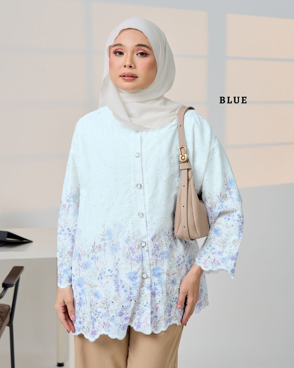 haura-wear-laira-blouse-lengan panjang-kemeja labuh-baju labuh-tunic-kaftan-midi-dress-blouse-shirt-long-sleeve-baju-muslimah-baju-perempuan-shirt-blouse-baju (16)