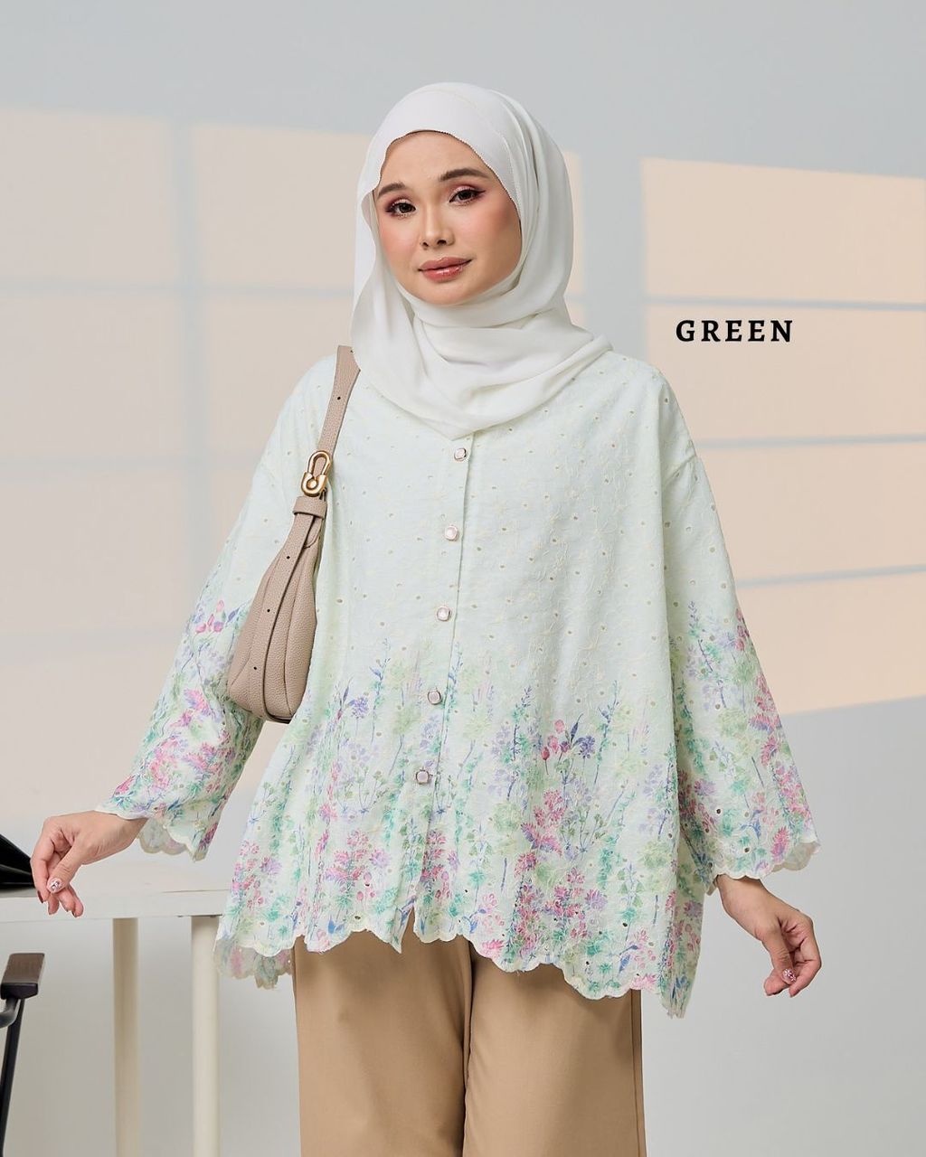 haura-wear-laira-blouse-lengan panjang-kemeja labuh-baju labuh-tunic-kaftan-midi-dress-blouse-shirt-long-sleeve-baju-muslimah-baju-perempuan-shirt-blouse-baju (13)
