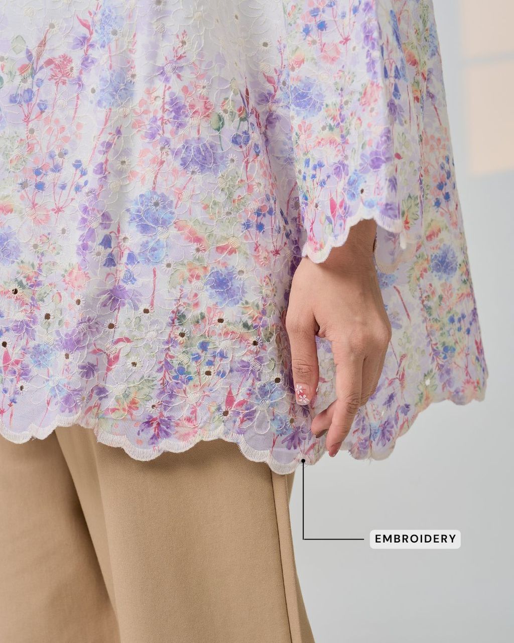 haura-wear-laira-blouse-lengan panjang-kemeja labuh-baju labuh-tunic-kaftan-midi-dress-blouse-shirt-long-sleeve-baju-muslimah-baju-perempuan-shirt-blouse-baju (4)