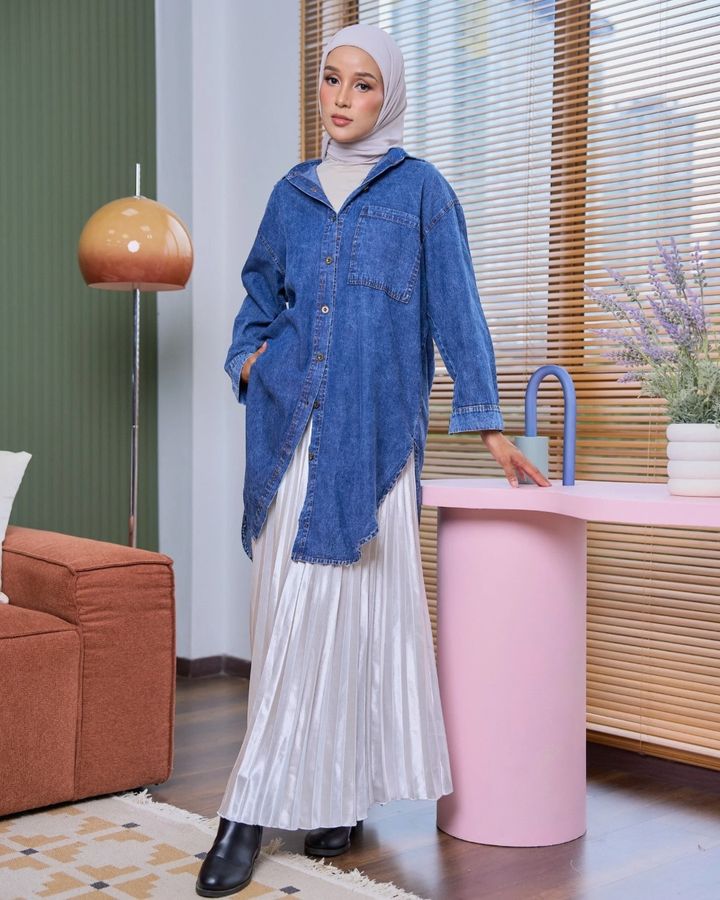 haura-wear-reeta-blouse-lengan panjang-kemeja labuh-baju labuh-tunic-kaftan-midi-dress-blouse-shirt-long-sleeve-baju-muslimah-baju-perempuan-shirt-blouse-baju (7)