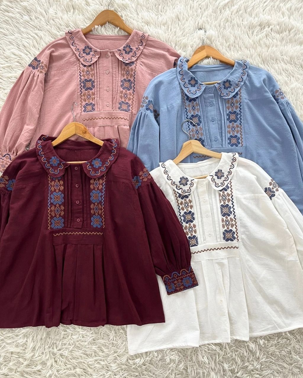 haura-wear-raissa-dress-lengan panjang-dress labuh-baju labuh-tunic-kaftan-midi-dress-blouse-shirt-long-sleeve-baju-muslimah-baju-perempuan-shirt-blouse-baju (3)