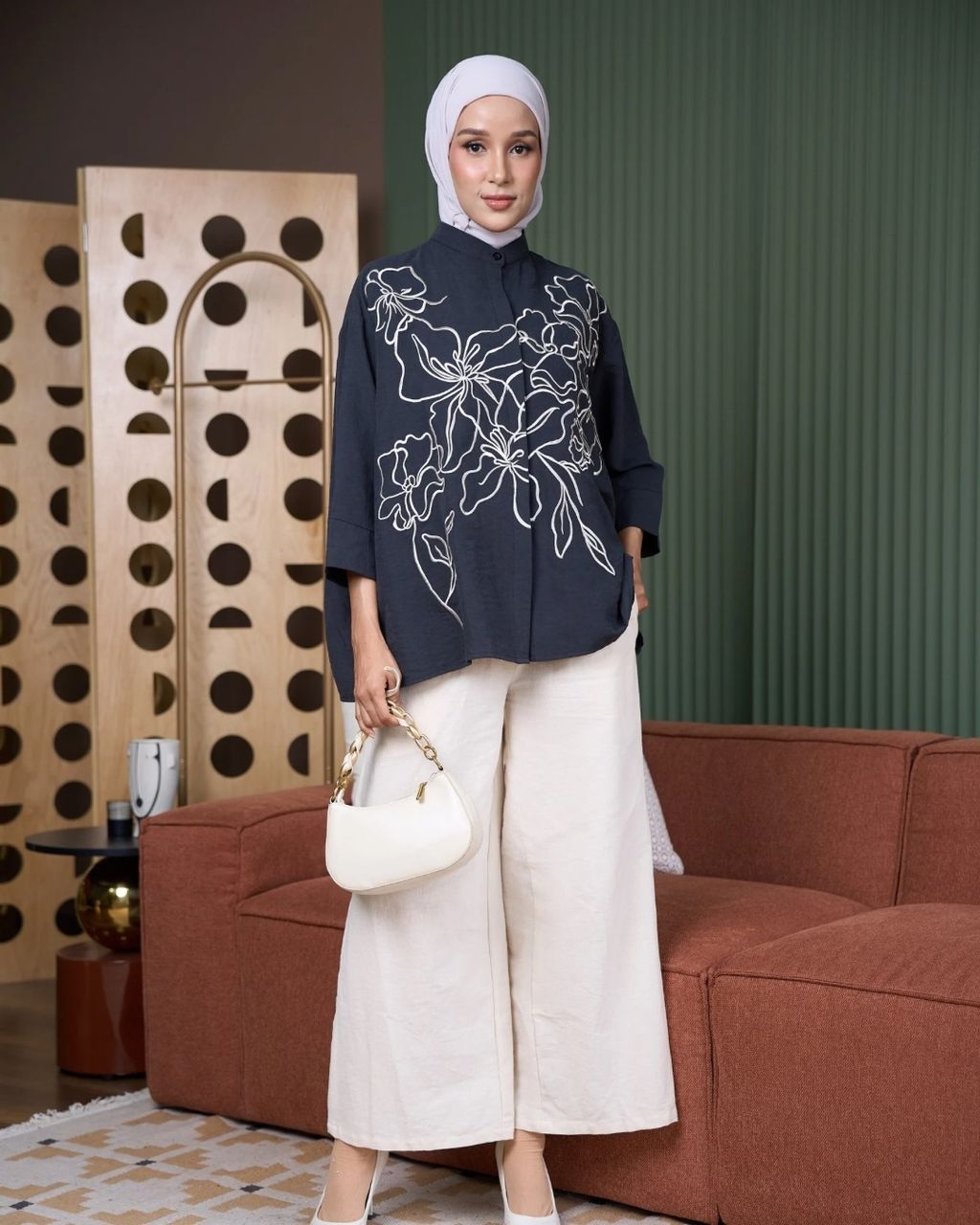 haura-wear-awraa-dress-lengan panjang-dress labuh-baju labuh-tunic-kaftan-midi-dress-blouse-shirt-long-sleeve-baju-muslimah-baju-perempuan-shirt-blouse-baju (5)