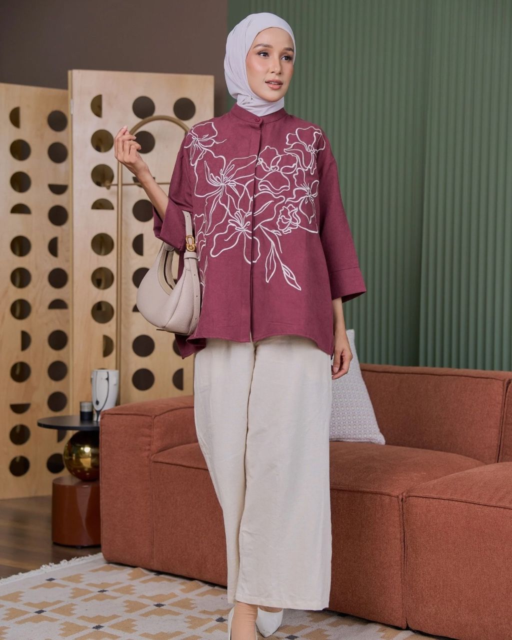 haura-wear-awraa-dress-lengan panjang-dress labuh-baju labuh-tunic-kaftan-midi-dress-blouse-shirt-long-sleeve-baju-muslimah-baju-perempuan-shirt-blouse-baju (7)