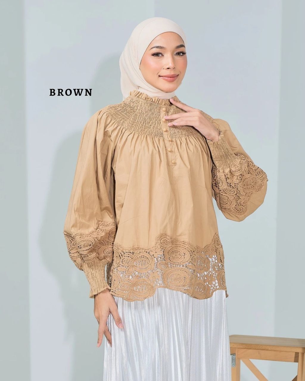 haura-wear-daelyn-dress-lengan panjang-dress labuh-baju labuh-tunic-kaftan-midi-dress-blouse-shirt-long-sleeve-baju-muslimah-baju-perempuan-shirt-blouse-baju (12)
