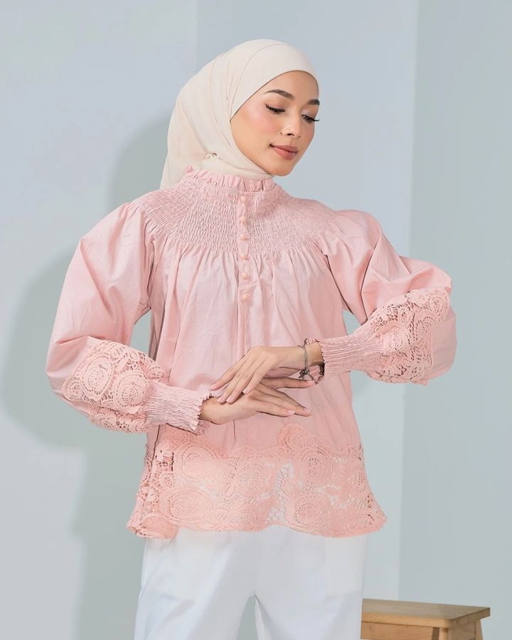 haura-wear-daelyn-dress-lengan panjang-dress labuh-baju labuh-tunic-kaftan-midi-dress-blouse-shirt-long-sleeve-baju-muslimah-baju-perempuan-shirt-blouse-baju (5)