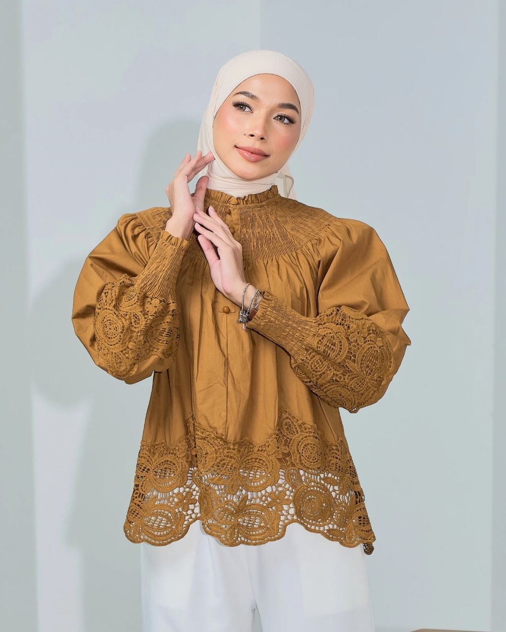 haura-wear-daelyn-dress-lengan panjang-dress labuh-baju labuh-tunic-kaftan-midi-dress-blouse-shirt-long-sleeve-baju-muslimah-baju-perempuan-shirt-blouse-baju (1)