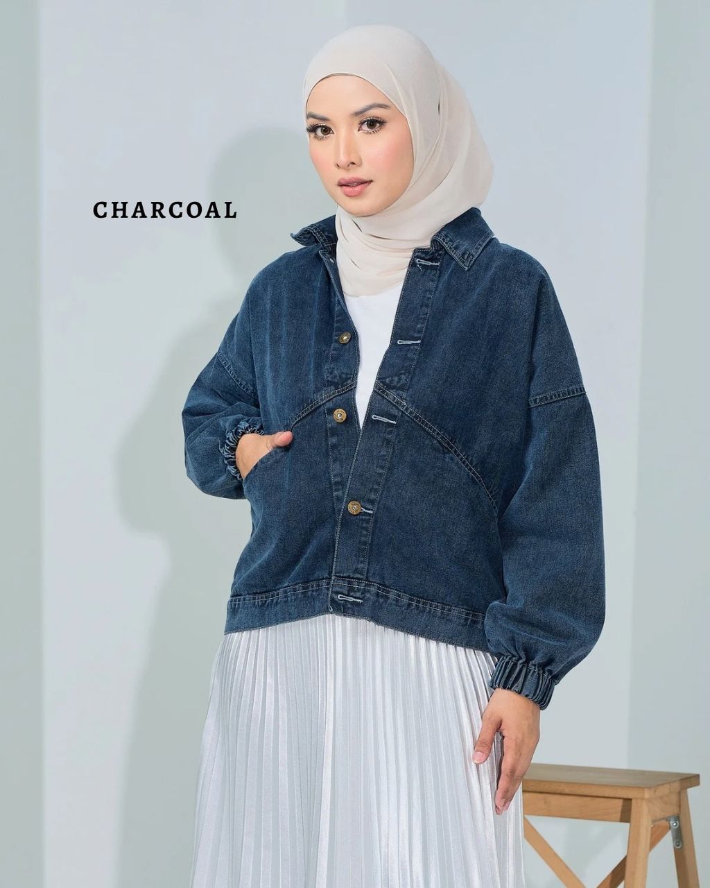 haura-wear-niccole-dress-lengan panjang-dress labuh-baju labuh-tunic-kaftan-midi-dress-blouse-shirt-long-sleeve-baju-muslimah-baju-perempuan-shirt-blouse-baju (23)