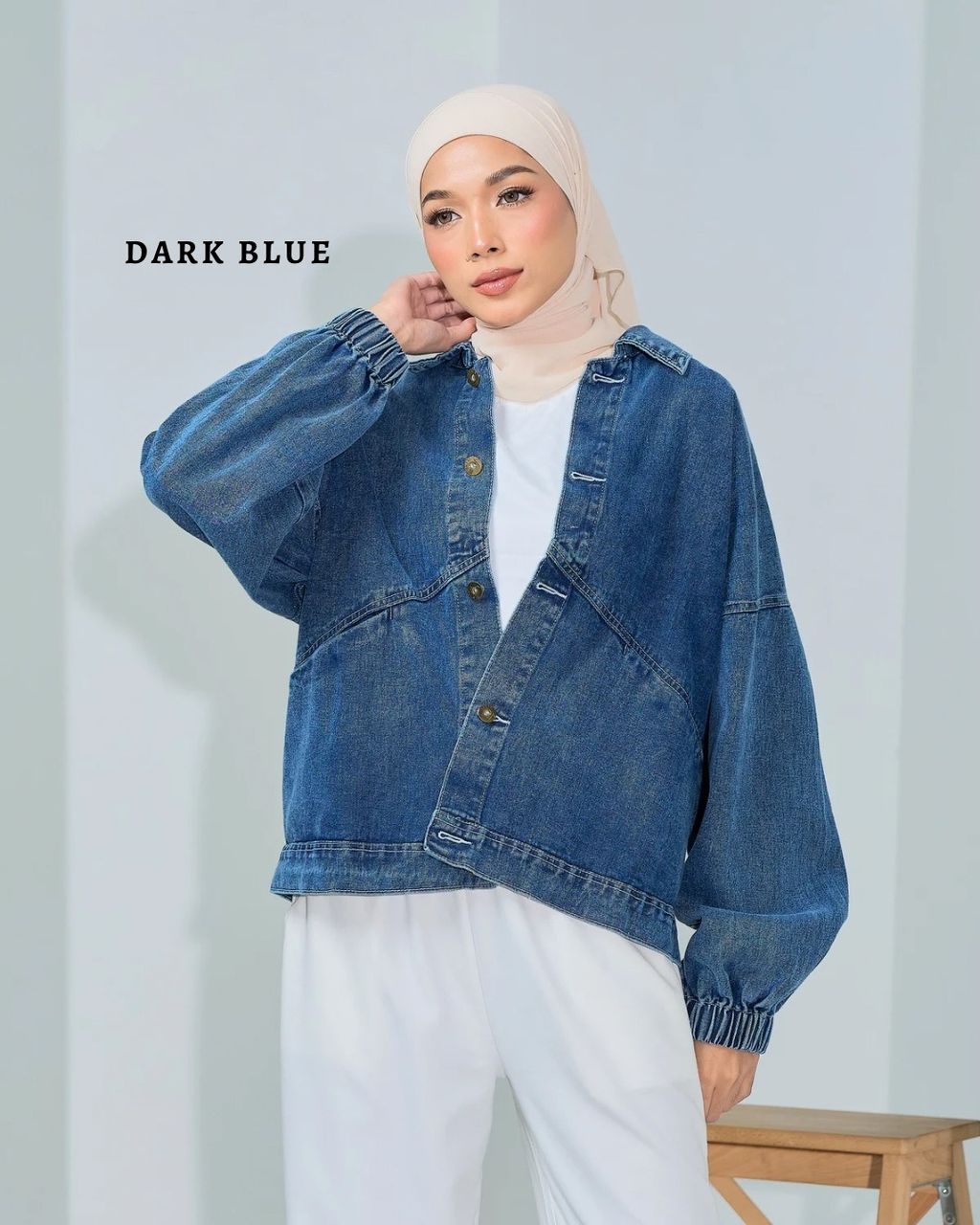 haura-wear-niccole-dress-lengan panjang-dress labuh-baju labuh-tunic-kaftan-midi-dress-blouse-shirt-long-sleeve-baju-muslimah-baju-perempuan-shirt-blouse-baju (21)
