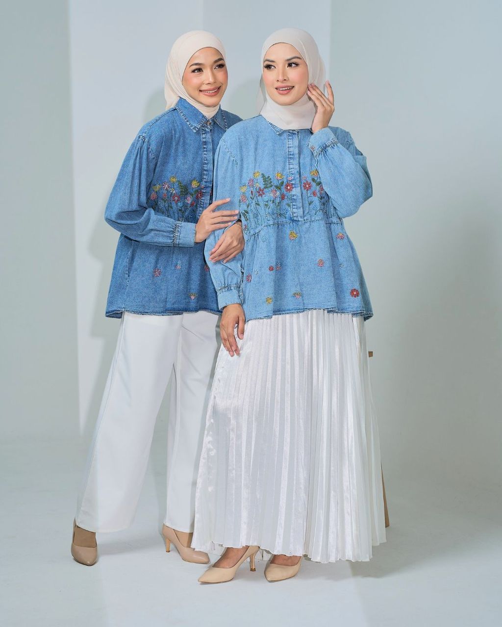 haura-wear-caitlyn-dress-lengan panjang-dress labuh-baju labuh-tunic-kaftan-midi-dress-blouse-shirt-long-sleeve-baju-muslimah-baju-perempuan-shirt-blouse-baju (7)