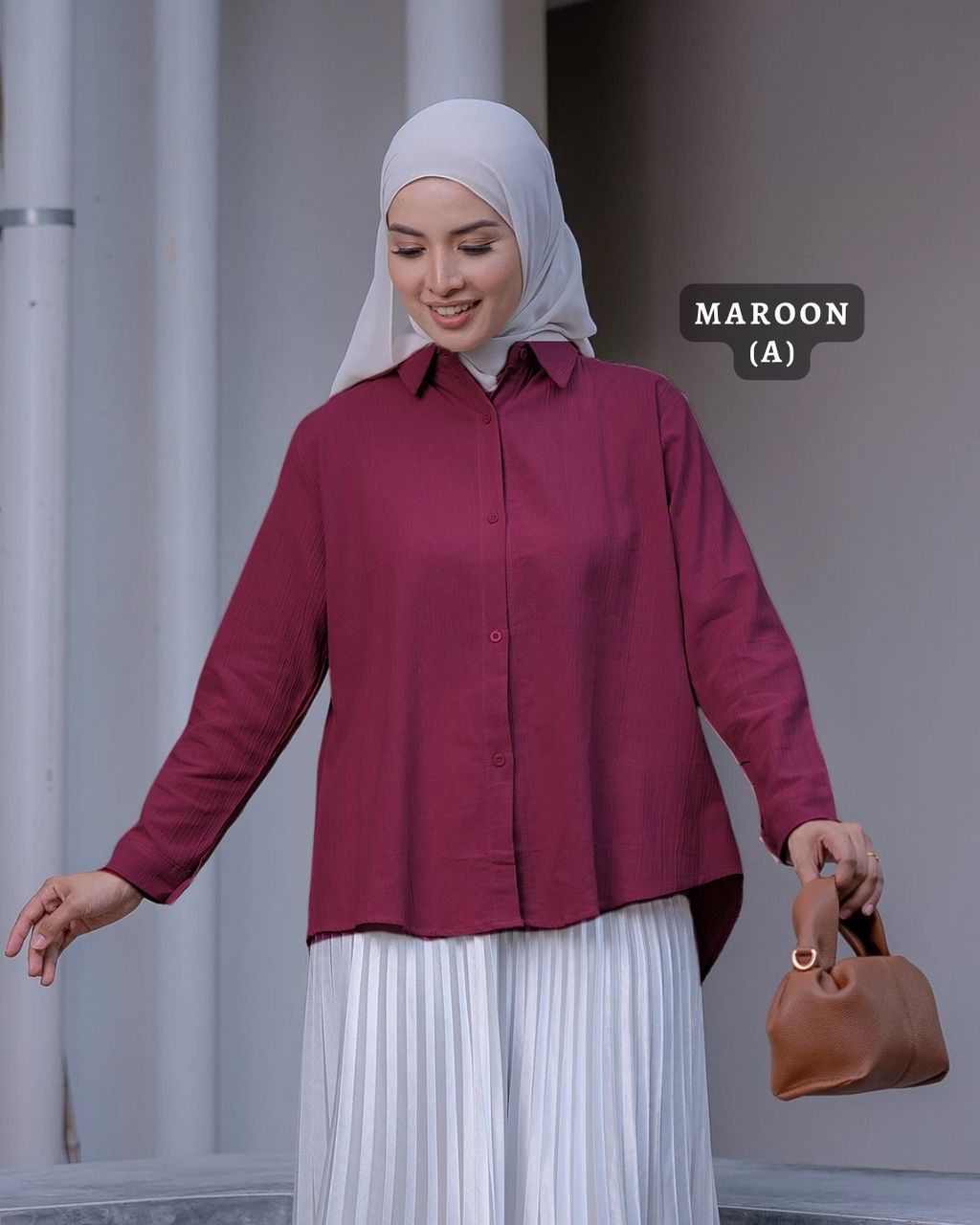 haura-wear-emny-dress-lengan panjang-dress labuh-baju labuh-tunic-kaftan-midi-dress-blouse-shirt-long-sleeve-baju-muslimah-baju-perempuan-shirt-blouse-baju (11)