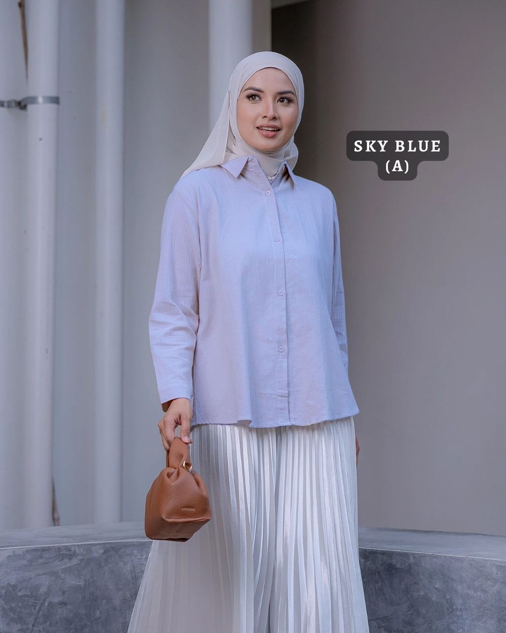 haura-wear-emny-dress-lengan panjang-dress labuh-baju labuh-tunic-kaftan-midi-dress-blouse-shirt-long-sleeve-baju-muslimah-baju-perempuan-shirt-blouse-baju (10)
