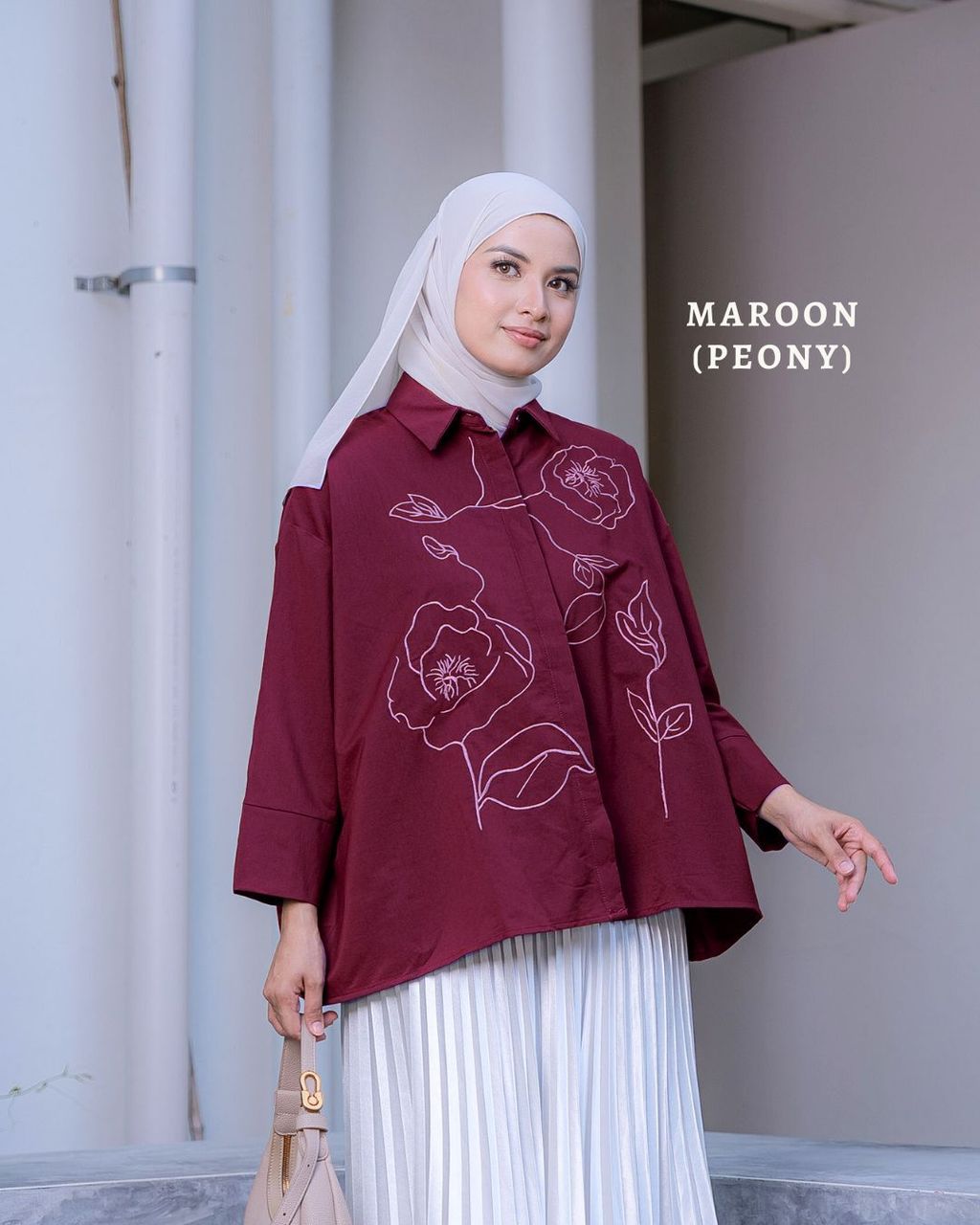 haura-wear-awraa-dress-lengan panjang-dress labuh-baju labuh-tunic-kaftan-midi-dress-blouse-shirt-long-sleeve-baju-muslimah-baju-perempuan-shirt-blouse-baju (4)