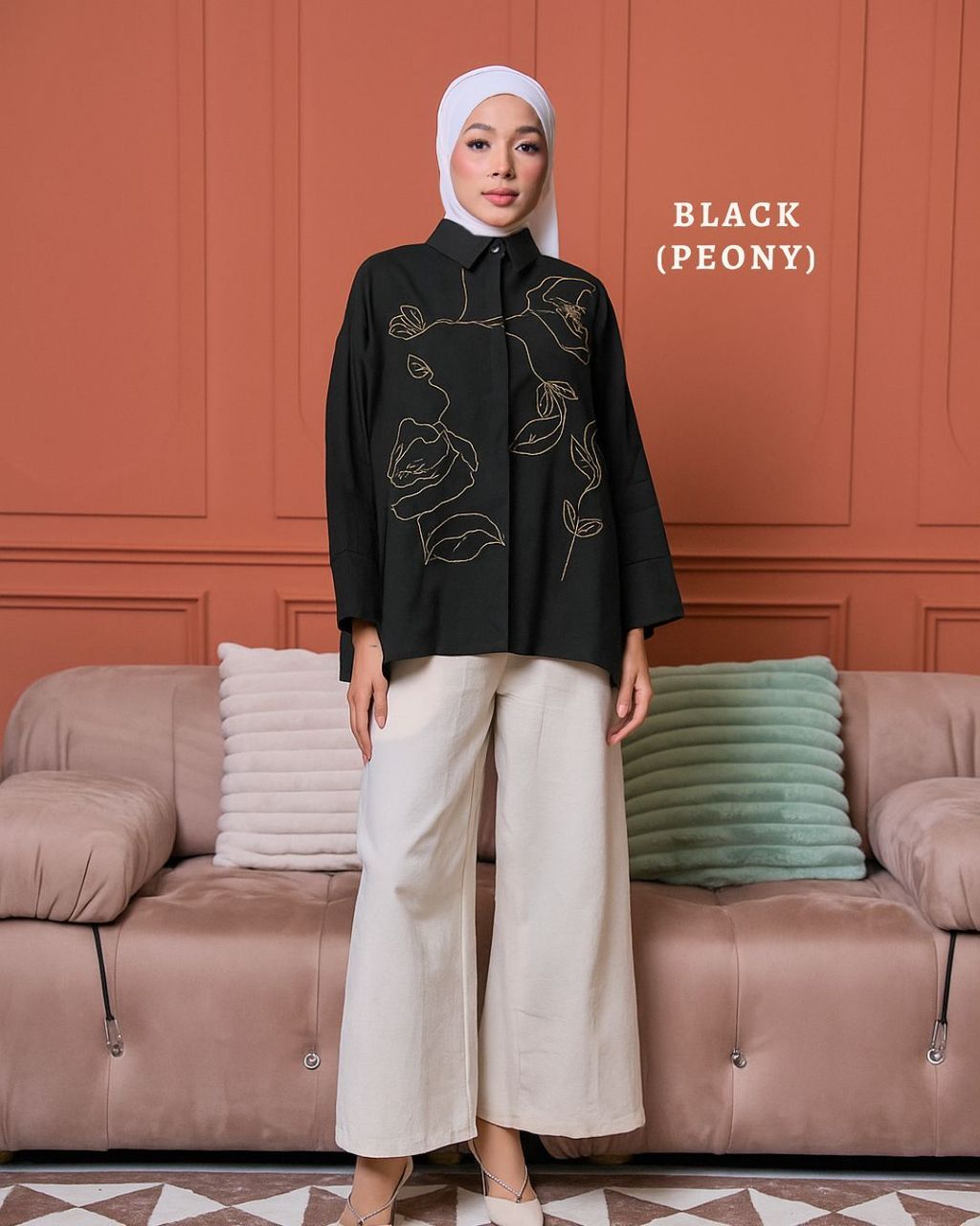 haura-wear-awraa-dress-lengan panjang-dress labuh-baju labuh-tunic-kaftan-midi-dress-blouse-shirt-long-sleeve-baju-muslimah-baju-perempuan-shirt-blouse-baju (3)
