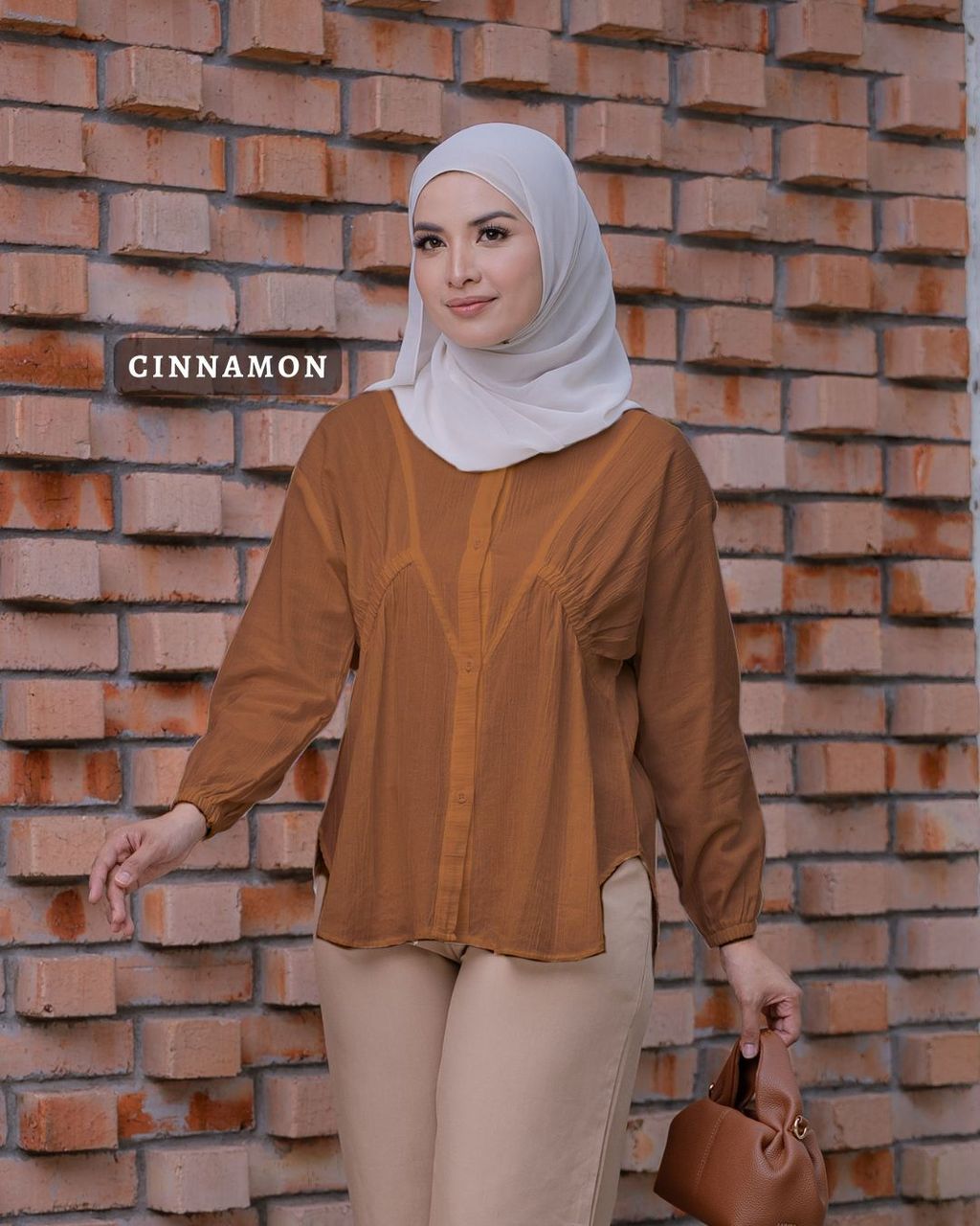 haura-wear-wyne-dress-lengan panjang-dress labuh-baju labuh-tunic-kaftan-midi-dress-blouse-shirt-long-sleeve-baju-muslimah-baju-perempuan-shirt-blouse-baju