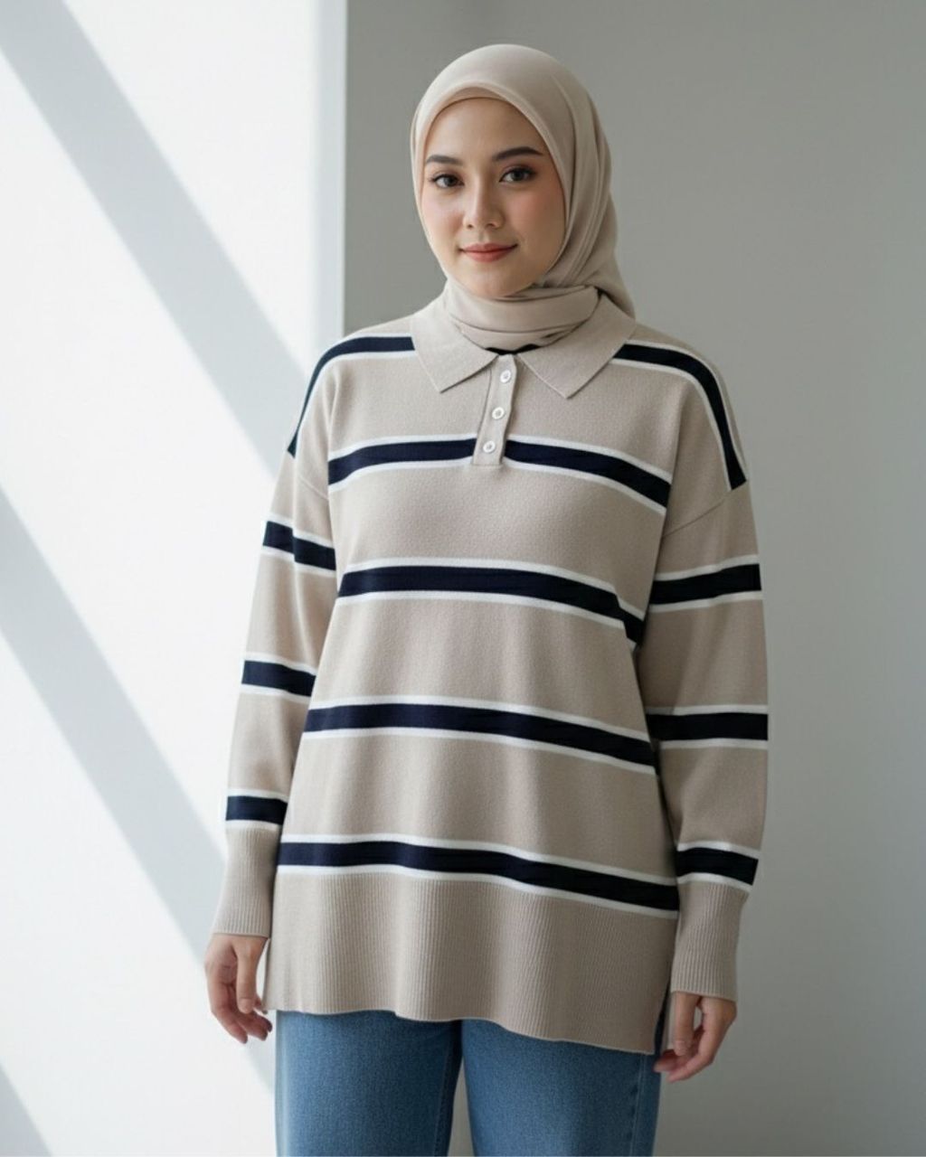 haura-wear-sally-dress-lengan panjang-dress labuh-baju labuh-tunic-kaftan-midi-dress-blouse-shirt-long-sleeve-baju-muslimah-baju-perempuan-shirt-blouse-baju (13)