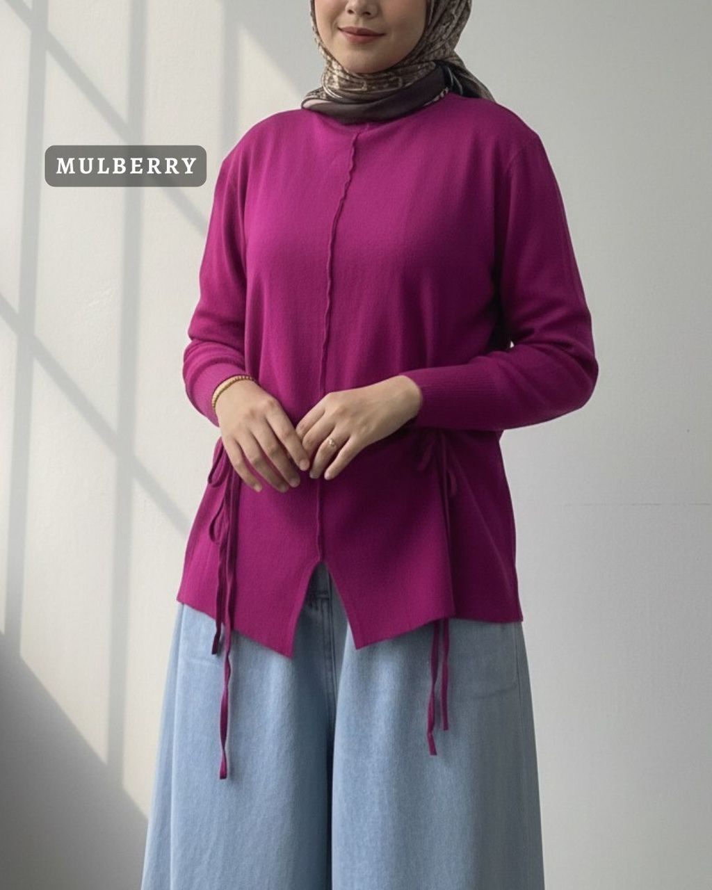 haura-wear-freca-dress-lengan panjang-dress labuh-baju labuh-tunic-kaftan-midi-dress-blouse-shirt-long-sleeve-baju-muslimah-baju-perempuan-shirt-blouse-baju (5)