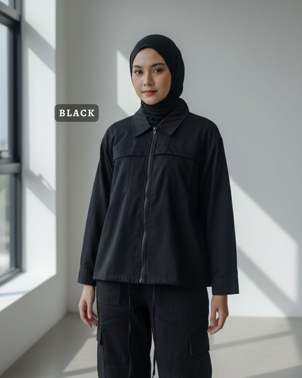 haura-wear-mika-dress-lengan panjang-dress labuh-baju labuh-knit-tunic-kaftan-midi-dress-blouse-shirt-long-sleeve-baju-muslimah-baju-perempuan-shirt-blouse-baju (12)
