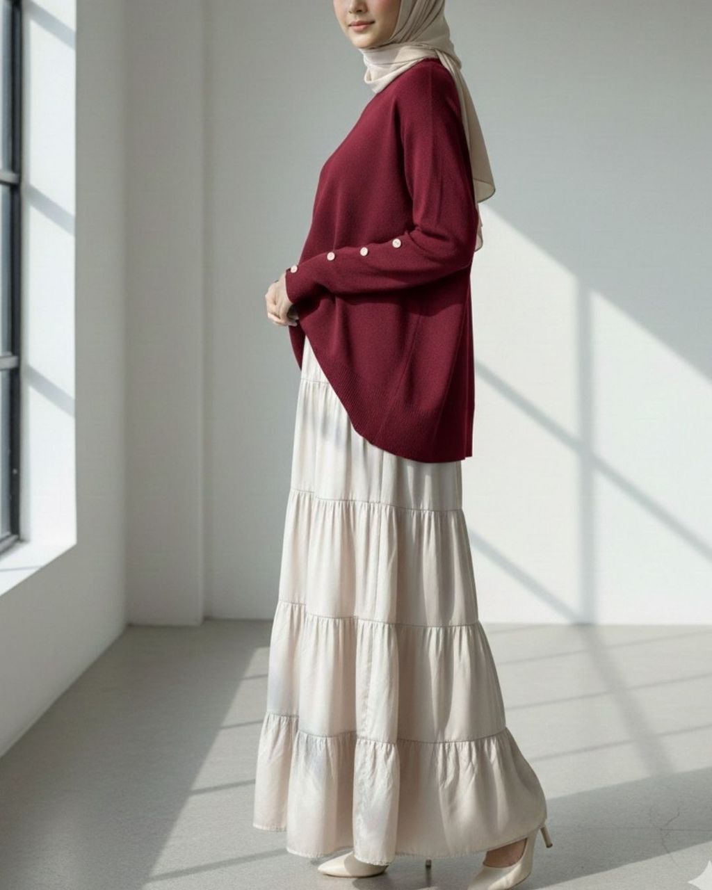 haura-wear-vini-dress-lengan panjang-dress labuh-baju labuh-knit-tunic-kaftan-midi-dress-blouse-shirt-long-sleeve-baju-muslimah-baju-perempuan-shirt-blouse-baju (10)