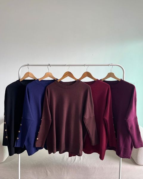 haura-wear-vini-dress-lengan panjang-dress labuh-baju labuh-knit-tunic-kaftan-midi-dress-blouse-shirt-long-sleeve-baju-muslimah-baju-perempuan-shirt-blouse-baju (18)