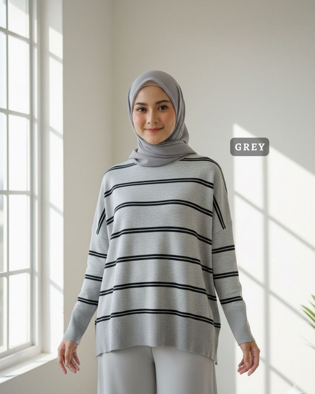 haura-wear-qeela-dress-lengan panjang-dress labuh-baju labuh-knit-tunic-kaftan-midi-dress-blouse-shirt-long-sleeve-baju-muslimah-baju-perempuan-shirt-blouse-baju (1)