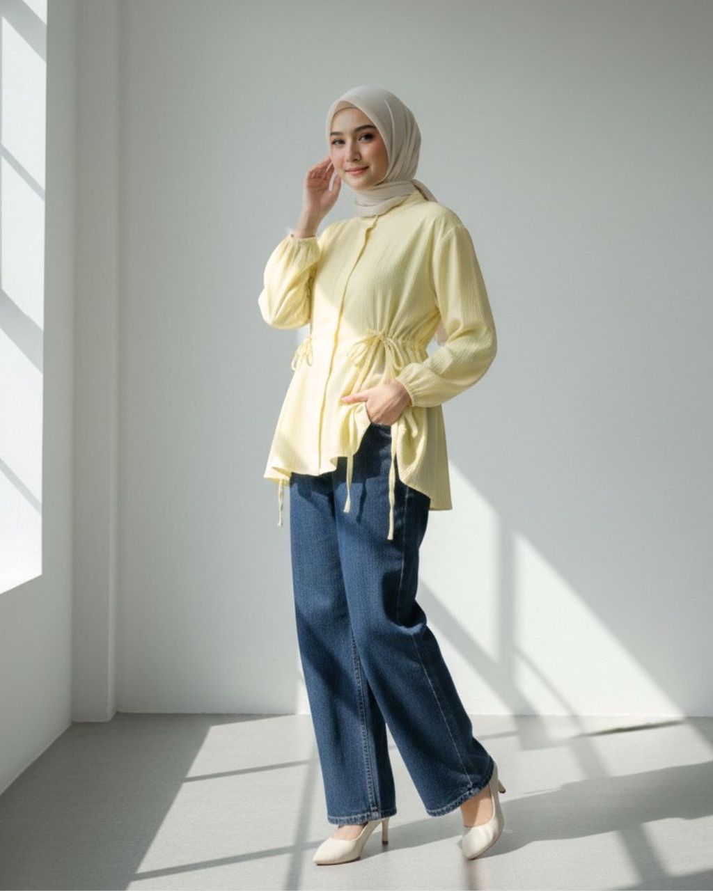 haura-wear-wyne-dress-lengan panjang-dress labuh-baju labuh-knit-tunic-kaftan-midi-dress-blouse-shirt-long-sleeve-baju-muslimah-baju-perempuan-shirt-blouse-baju (13)