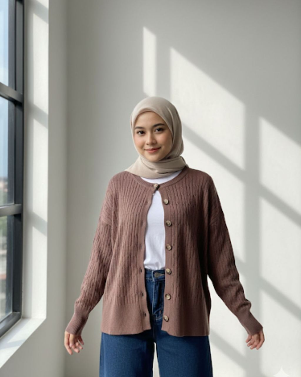 haura-wear-nadya-dress-lengan panjang-dress labuh-baju labuh-knit-tunic-kaftan-midi-dress-blouse-shirt-long-sleeve-baju-muslimah-baju-perempuan-shirt-blouse-baju (4)